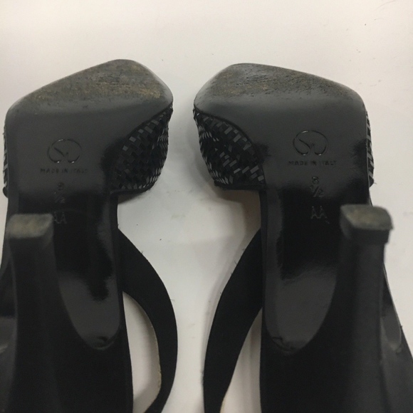 St. John equin Pointed Toe Sling Back Stiletto * - Picture 6 of 7